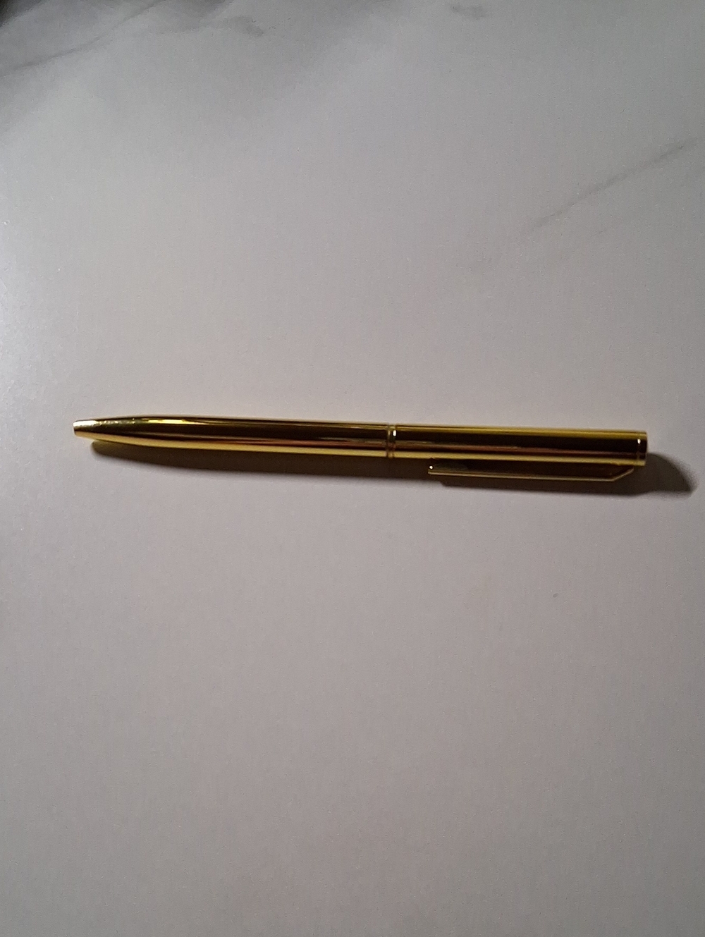 Classic Gold Ballpoint Pen for Men Accessories